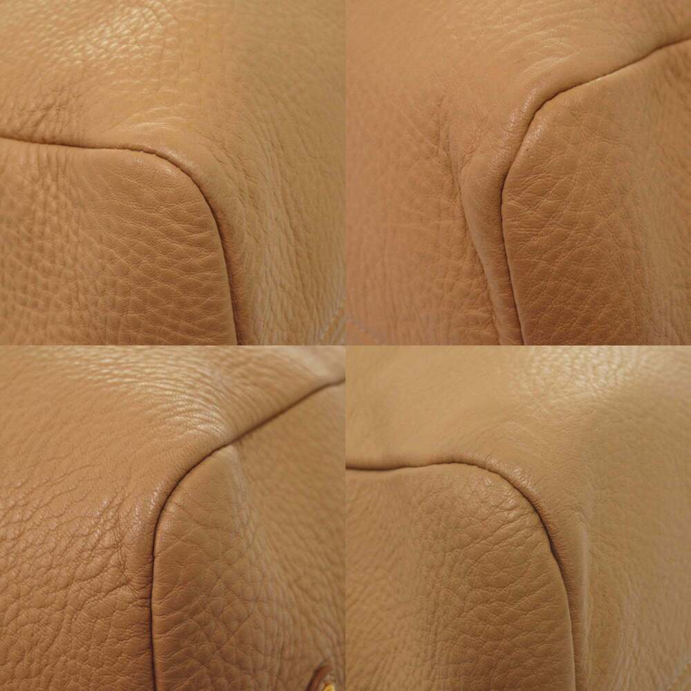PRADA Brown Leather Shoulder Bag - Picture 10 of 10